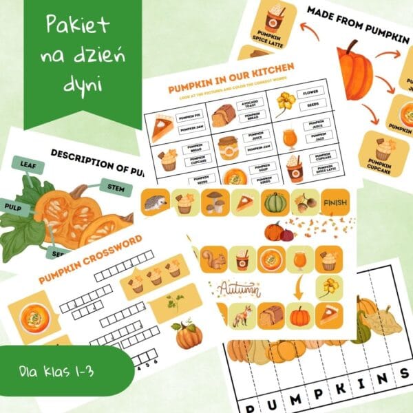 Zestaw na dzień dyni dla klas 1-3 - główne zdjęcie