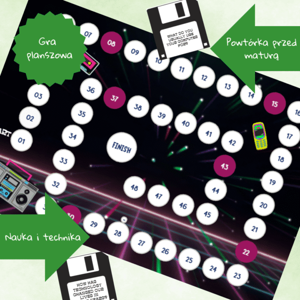 gra powtórkowa do matury z tematu nauka i technika