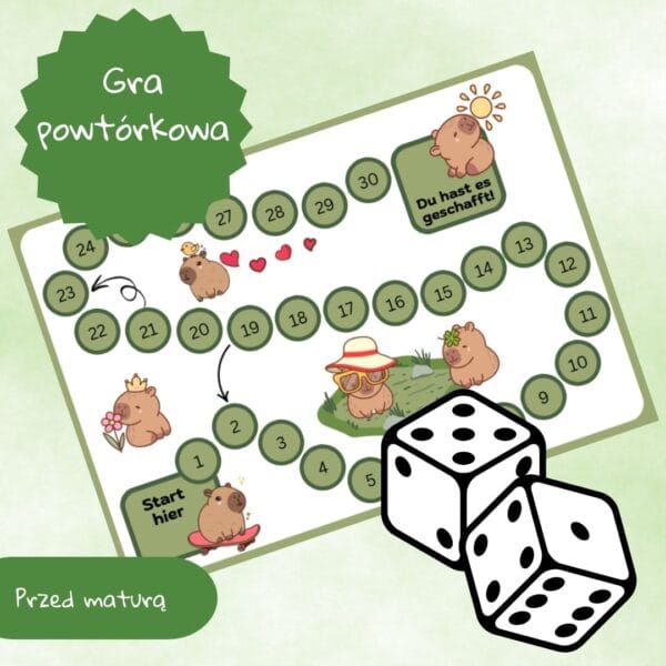 niemiecka gra powtórkowa do matury z tematu środowisko